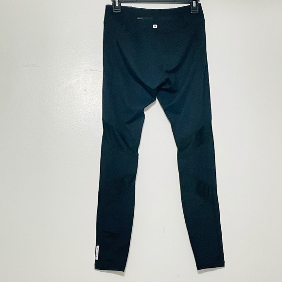 Black Xterra Slasher Mesh Athletic Leggings - Picture 3 of 13